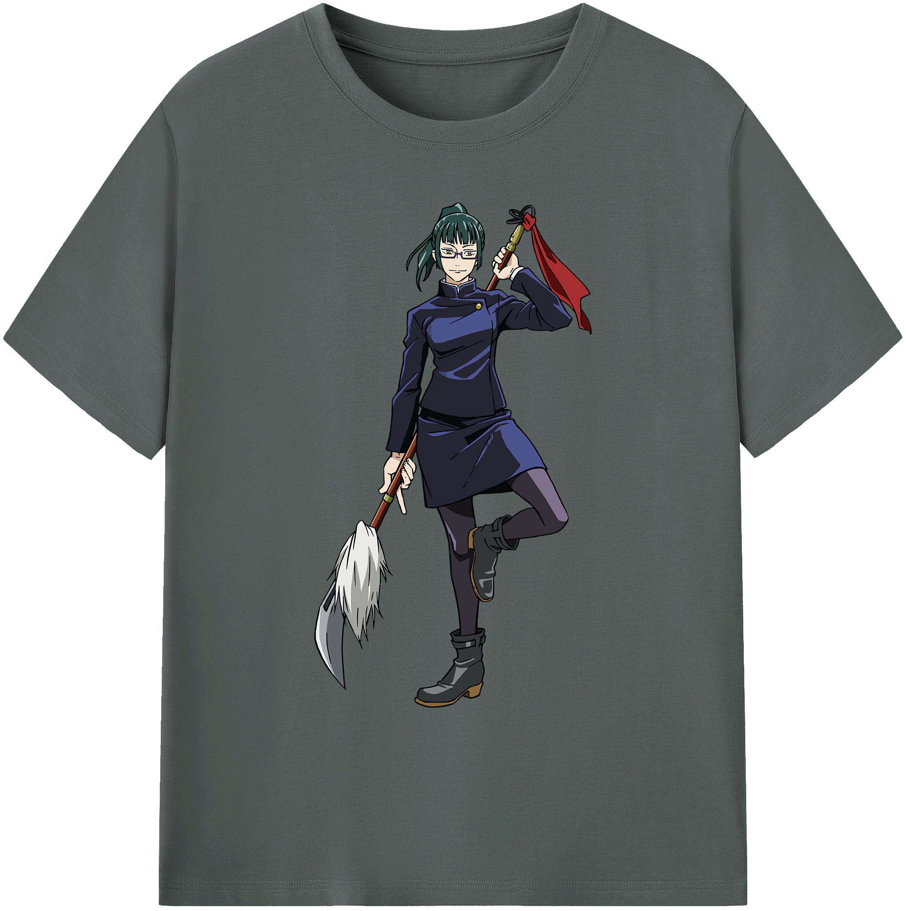 （画像用） 呪術廻戦 Jujutsu Kaisen 綿100％ メンズ半袖Tシャツ｜肌触りやわらか＆通気性